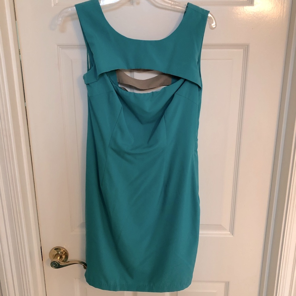 Ark & Co. teal mini dress